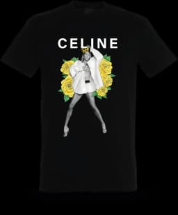 Celine Dion Paris 2026 Fan Tour Gift T-shirt Men Women 2026 Summer New Fashion Men's T-shirt Pop music Streetwear Hip Hop Tees