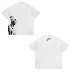 2026 New ASAP ROCKY Short-sleeved T-shirt HIP HOP High Street Men Women Gothic Tees A$AP Portrait Loose Casual Harajuku Tops