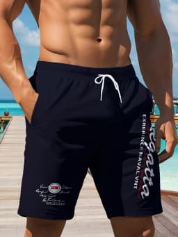 2026 Summer New Style Men's Shorts with 3D Letter Pattern Print Street Casual Fashion Comfortable Breathable Lightweight