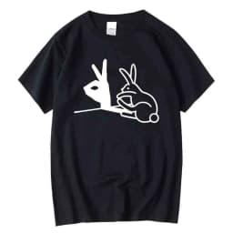 Men Fashion Casual Top Quality Cotton Blend Cool Funny Design Print Tshirt Loose Summer Men T Shirt O-neck Male Tees T-shirt Top
