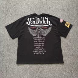 City Motorcycle Culture Trend Brand T-Shirt Cotton Graphic Tee Men Women Summer Streetwear