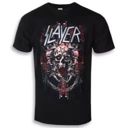Slayer - Logo Inspirational Print T-Shirt Casual Street Style Cotton T-Shirt Suitable for Metal Enthusiasts