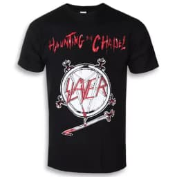 Slayer - Logo Inspirational Print T-Shirt Casual Street Style Cotton T-Shirt Suitable for Metal Enthusiasts
