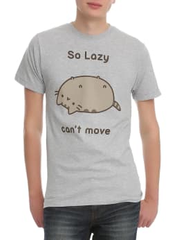 Pusheen The Cat Themed Printed Pattern Pure Cotton T-shirt 2026 Summer Men's Women's Oversized Streetwear Y2k Style Clothing