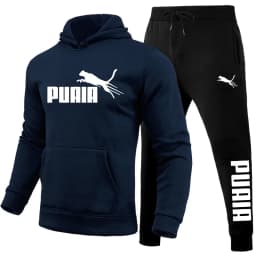 Men's Set/Hoodie/Pants Autumn Winter Daily Casual Sports Jogging Suit Home Outdoor Comfort Warm Hooded Sweatshirt and Sweatpants