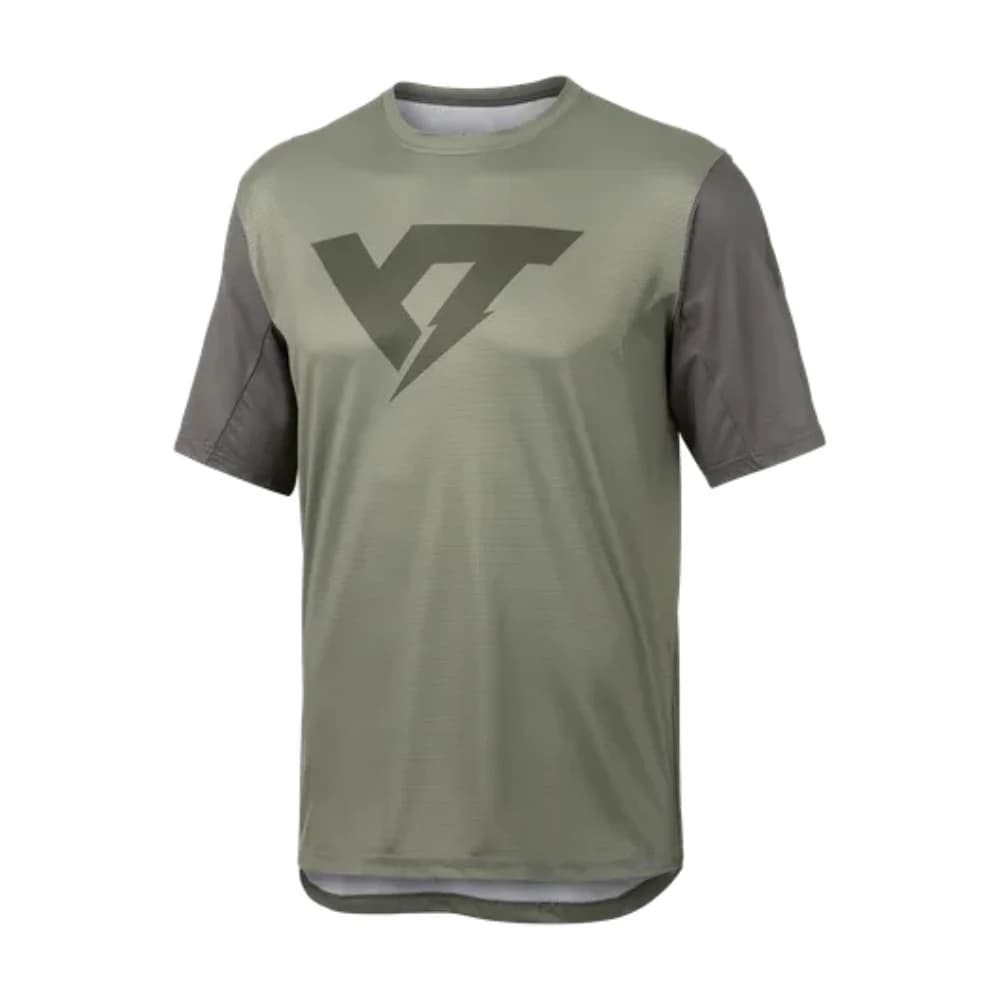 YT Industries Lightning Logo Mountain Bike Short Sleeve Jersey T-Shirt, Men Women Quick Dry Breathable MTB Cycling Sports Tee