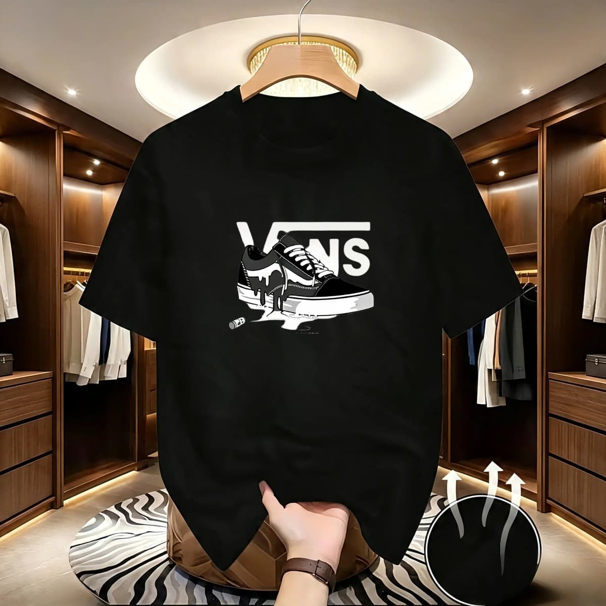 2026 New Men's Running T-shirt Spring/Summer Thin Top Cross Bone Print Quick Dry Short Sleeve Breathable Fitness Sports T-shirt
