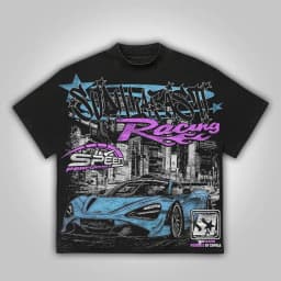 Y2k Fast Racing Make Vintage Graphics Cotton T-Shirt Men Y2K Summer Short Sleeves Harajuku Oversize Tshirt Streetwear Women Tops