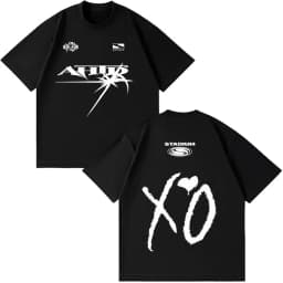 The Weeknd After Hour Til Dawn World Tour 2026 Print T Shirt Men Women Hip-Hop T-shirt Casual Cotton Vintage T-shirts Streetwear