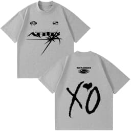 The Weeknd After Hour Til Dawn World Tour 2026 Print T Shirt Men Women Hip-Hop T-shirt Casual Cotton Vintage T-shirts Streetwear