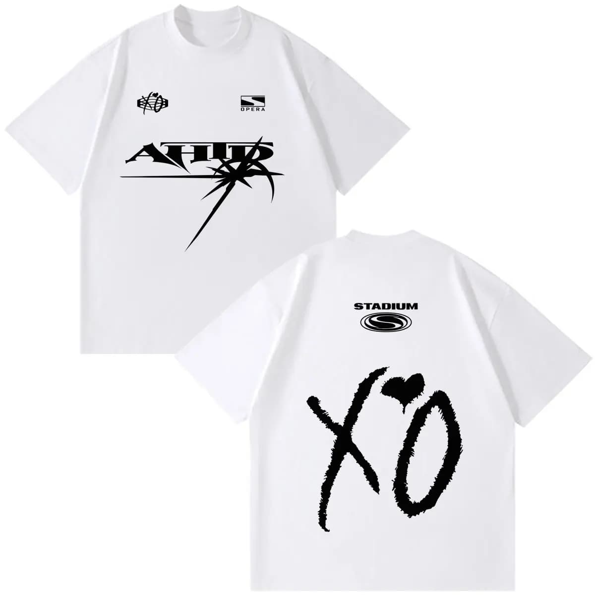 The Weeknd After Hour Til Dawn World Tour 2026 Print T Shirt Men Women Hip-Hop T-shirt Casual Cotton Vintage T-shirts Streetwear