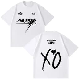 The Weeknd After Hour Til Dawn World Tour 2026 Print T Shirt Men Women Hip-Hop T-shirt Casual Cotton Vintage T-shirts Streetwear