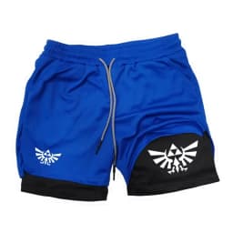 Zelda Themed Men's 5-Inch Workout Shorts | Quick Dry Loose Fit for Basketball, Running & CasualZY0077 Wear