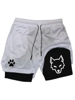NEW SUMMER Men's Sports Shorts, 2 in 1 Gym Shorts, Casual Running Sportswear, Double Layer Shorts for Fitness WX002