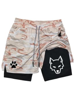 NEW SUMMER Men's Sports Shorts, 2 in 1 Gym Shorts, Casual Running Sportswear, Double Layer Shorts for Fitness WX002