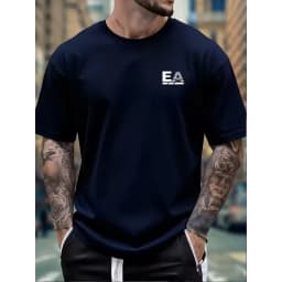 Summer New High-end Pure Cotton Korean-style Casual and Versatile Round-neck Short-sleeved T-shirt, All-cotton Light Luxury
