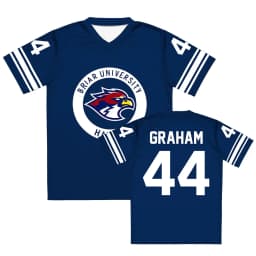 Off Campus Briar University Jersey Graham 44 22 DI LAURENTIS 66 Tucker46 T-shirt V-neck Short Sleeve Men Women Tees 3D Print
