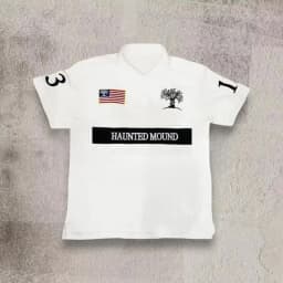 Cotton, Sizes S-4XL Unisex Retro Hip Hop T-shirt, Y2K Style Polo Shirt, Short-sleeved T-shirt with Embroidered Lettering