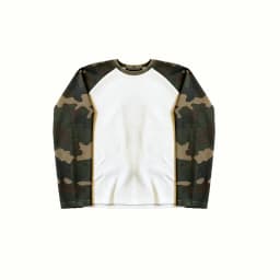 2026 New Round Neck Long Sleeved 3D Printed Camouflage Pattern Breathable Fast Drying Fashionable Versatile Long Sleeved Top