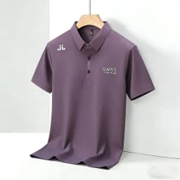 2026 New Men's Regular Fit Short Sleeve Polo Shirt Soft Comfortable Fabric Casual Sport Summer Fashion Top Tee