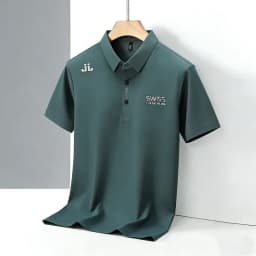 2026 New Men's Regular Fit Short Sleeve Polo Shirt Soft Comfortable Fabric Casual Sport Summer Fashion Top Tee