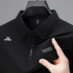 2026 New Men's Regular Fit Short Sleeve Polo Shirt Soft Comfortable Fabric Casual Sport Summer Fashion Top Tee