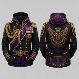 Mens Red Ceremonial Guard Uniform 3D Print Zip Hoodie Polyester Long Sleeve Cosplay Streetwear Jacket Costume Top Unisex