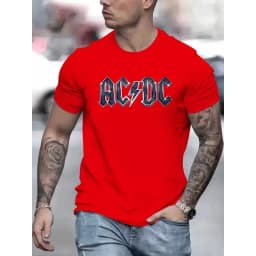 Unisex 2025 T-shirt classic rock band crew neck black T-shirt high quality breathable sports top