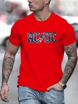 Unisex 2025 T-shirt classic rock band crew neck black T-shirt high quality breathable sports top