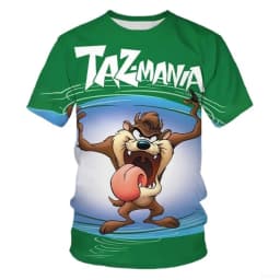 Premium Men's 3D Cartoon T-Shirt | High-Density Personalized Print on Breathable Cotton for All-Day Summer Comfort