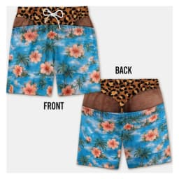 Hawaiian Style Funny Beach Party Swim Trunks Men's Essentials Fun And Unique Gifts For Boyfriends And Husbands Beach Shorts Hot