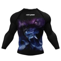 Cody Lundin Tattoo Men's Gym Compression Tshirt Masculine Sublimation Long Sleeve Rashguard BJJ Jiu Jitsu Boxing Jersey Custom