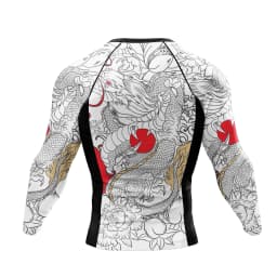 Cody Lundin Tattoo Men's Gym Compression Tshirt Masculine Sublimation Long Sleeve Rashguard BJJ Jiu Jitsu Boxing Jersey Custom