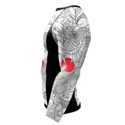 Cody Lundin Tattoo Men's Gym Compression Tshirt Masculine Sublimation Long Sleeve Rashguard BJJ Jiu Jitsu Boxing Jersey Custom