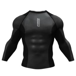 Cody Lundin Tattoo Men's Gym Compression Tshirt Masculine Sublimation Long Sleeve Rashguard BJJ Jiu Jitsu Boxing Jersey Custom