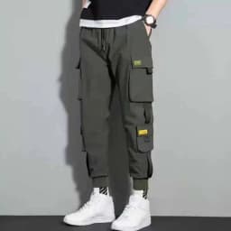 Fashion Multiple Models New Multi Pocket Drawstring Pants Men's Casual Cargo Pants Summer Outdoor Hip Hop Sweatpants Men Women