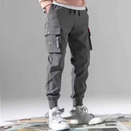 Fashion Multiple Models New Multi Pocket Drawstring Pants Men's Casual Cargo Pants Summer Outdoor Hip Hop Sweatpants Men Women