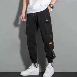 Fashion Multiple Models New Multi Pocket Drawstring Pants Men's Casual Cargo Pants Summer Outdoor Hip Hop Sweatpants Men Women