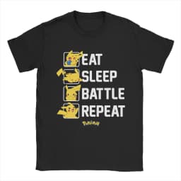 Pokémon Anime Nope Not Today Snorlax Printed T-shirt Men's and Women's T-shirt Men's Tops Harajuku Y2K T-shirt 2026 Summer New