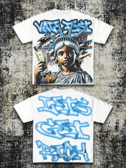 2026 Summer New Men's T-shirt with 3D Pattern Printing - Street Casual Fashion Comfortable Soft Breathable Lightweight