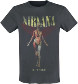 Nirvana T-Shirt Men Women Vintage Metal Rock Band Graphic Tee 100% Cotton Summer Streetwear Top