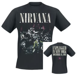 Nirvana T-Shirt Men Women Vintage Metal Rock Band Graphic Tee 100% Cotton Summer Streetwear Top