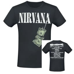 Nirvana T-Shirt Men Women Vintage Metal Rock Band Graphic Tee 100% Cotton Summer Streetwear Top
