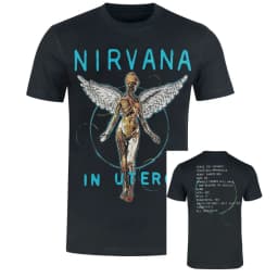 Nirvana T-Shirt Men Women Vintage Metal Rock Band Graphic Tee 100% Cotton Summer Streetwear Top