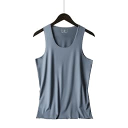 Men's vest, ice-silk seamless fitness tight breathable underwear, youth sports hurdles sleeveless base undershirt