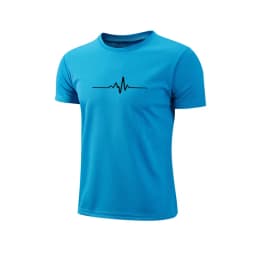Daily 2026 Summer Men's Quick Dry Moisture Wicking Compression T-Shirt Soccer Jersey Running Jogging Athletic Gym Training Top