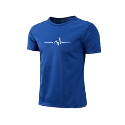 Daily 2026 Summer Men's Quick Dry Moisture Wicking Compression T-Shirt Soccer Jersey Running Jogging Athletic Gym Training Top