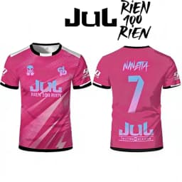 New JUL Toto Ninetta Printed T-Shirt Men's Women's Hip Hop Breathable Soccer Training Apparel Adult And Children's Sports Jersey