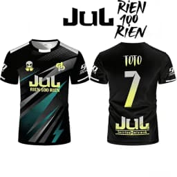 New JUL Toto Ninetta Printed T-Shirt Men's Women's Hip Hop Breathable Soccer Training Apparel Adult And Children's Sports Jersey