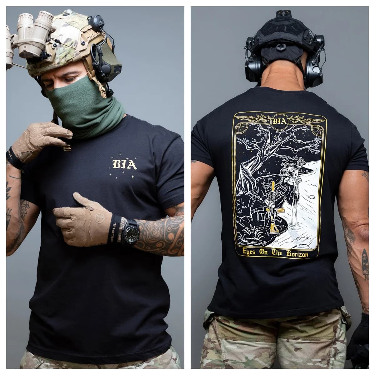 Eyes on The Horizon _ T-Shirt - Suitable for Sports Wear Pure Cotton